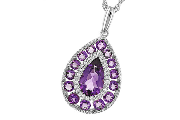 K310-44375: NECK 1.95 TW AMETHYST 2.05 TGW