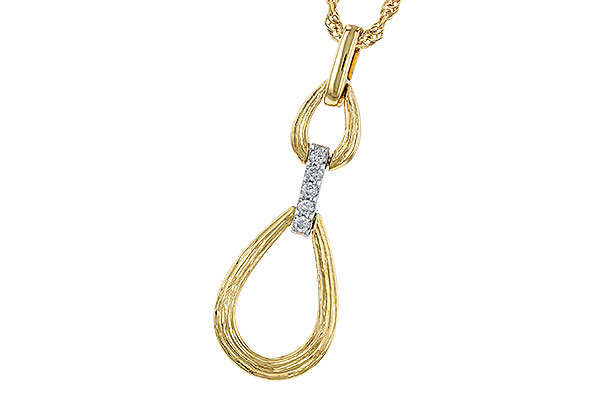 K311-28921: NECKLACE .04 TW