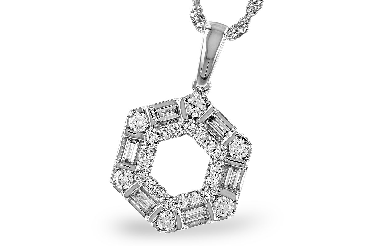 K311-28930: NECKLACE .14 TW BAG .50 TW