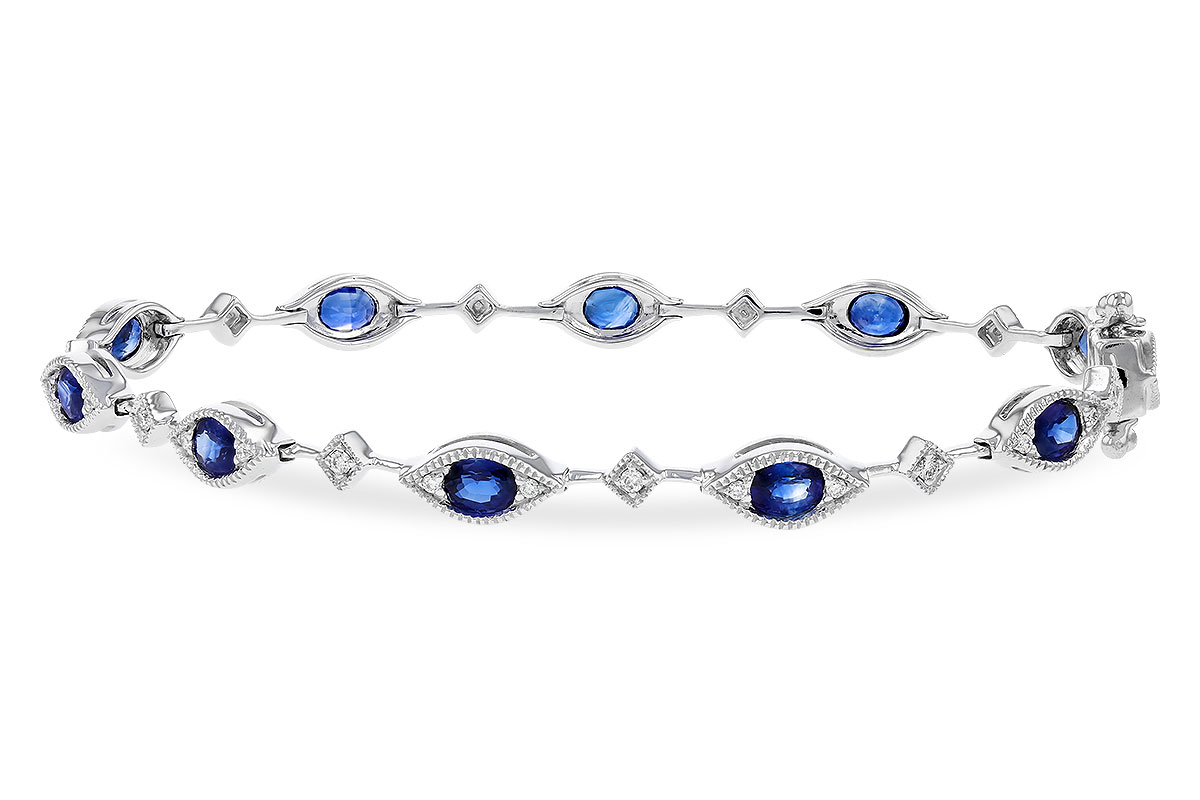 K311-28984: BRACELET 2.31 SAPPHIRE 2.50 TGW (7")
