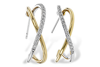 K311-29893: EARRINGS .50 TW