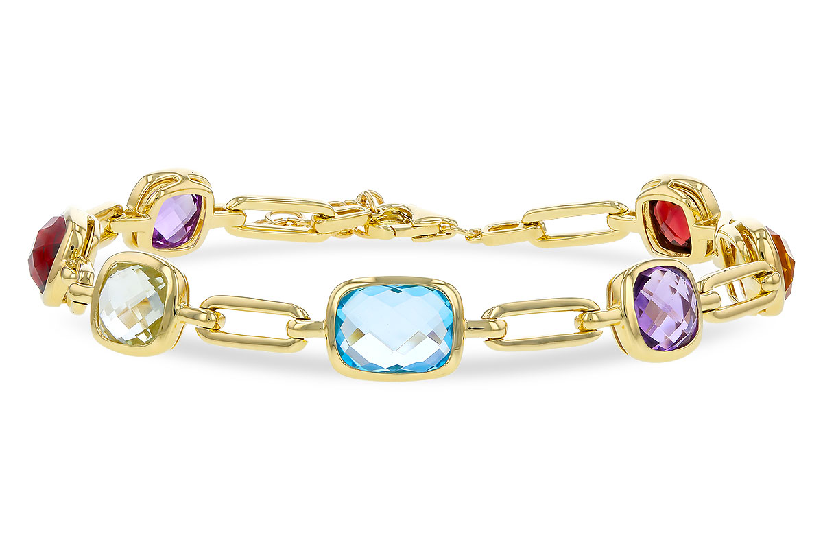 K311-31684: BRACELET 8.87 TW SEMI-PREC (GT,CIT,AMY,G.AMY,BT)