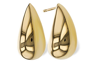 K311-33493: GOLD EARRINGS (20MM)