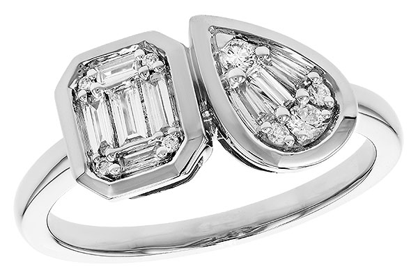 K311-35339: LDS DIA RG .17 TW BAGUETTE .25 TW
