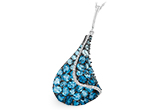 L224-05311: NECK 4.81 BLUE TOPAZ 4.94 TGW