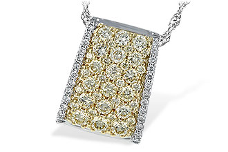 L225-84402: NECK .95 YELLOW DIAS 1.09 TW