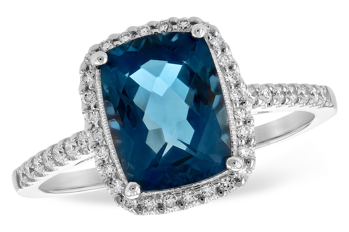 L225-90802: LDS RG 2.42 LONDON BLUE TOPAZ 2.62 TGW