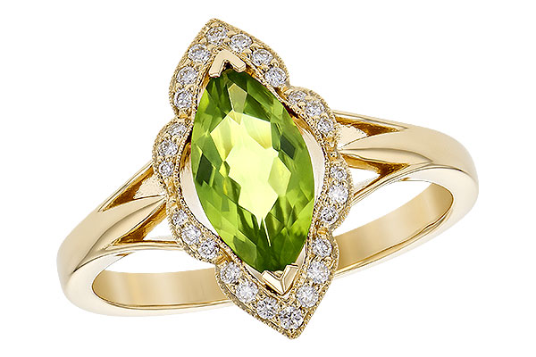 L226-78975: LDS RG .94 PERIDOT 1.05 TGW