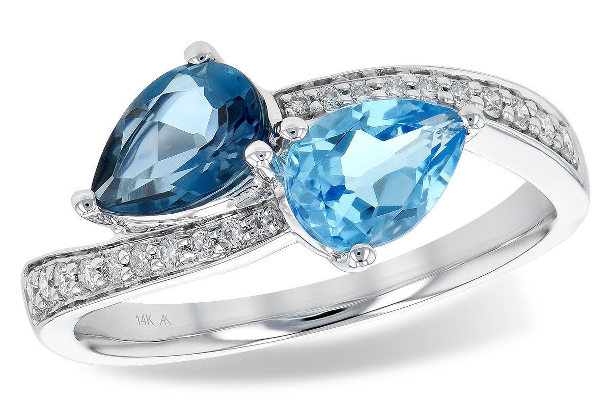 L226-79866: LDS RG 1.52 BLUE TOPAZ 1.66 TGW