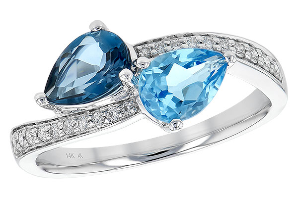 L226-79866: LDS RG 1.52 BLUE TOPAZ 1.66 TGW