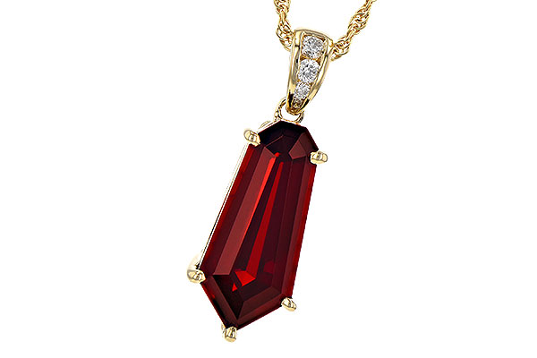 L226-80730: NECK 3.44 GARNET 3.50 TGW