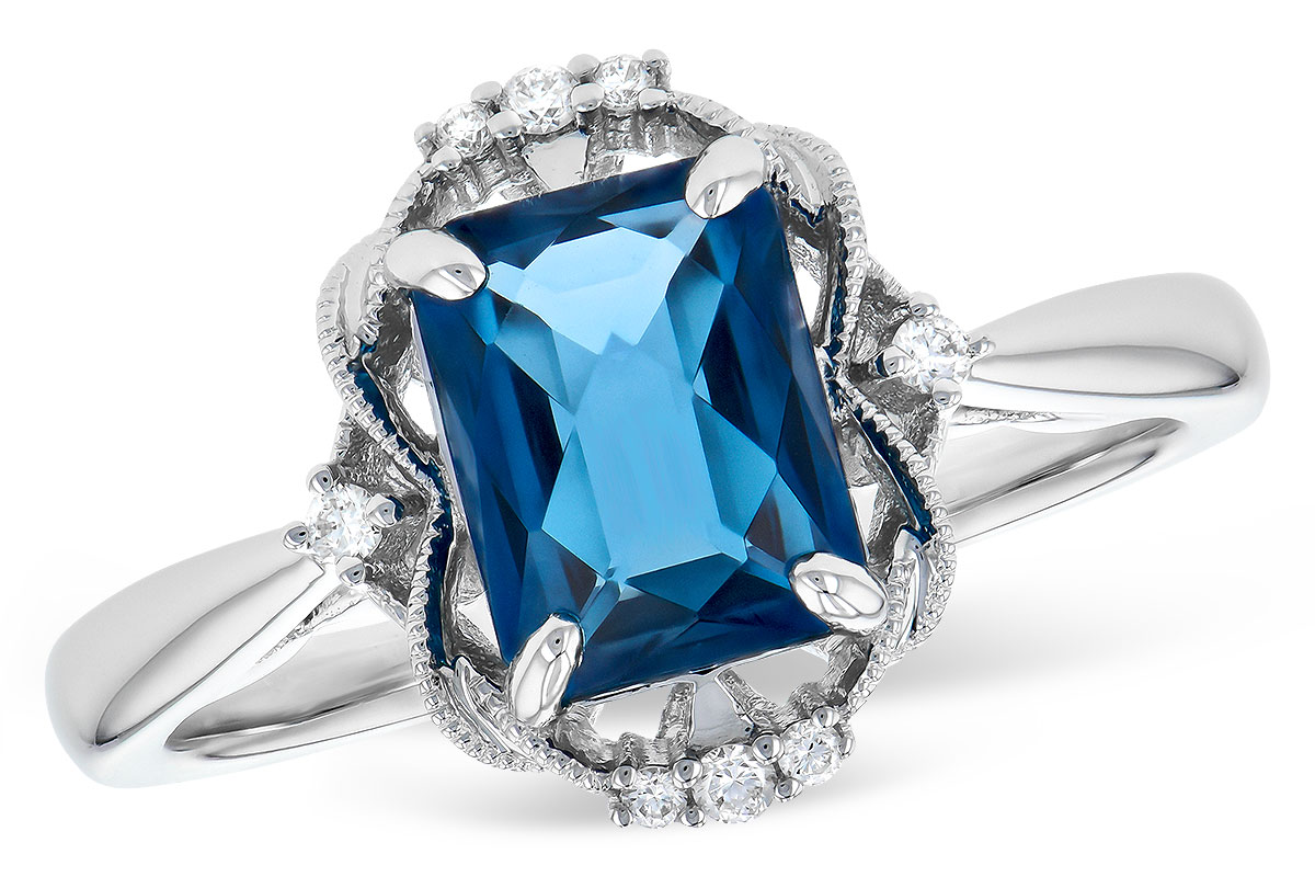 L309-48939: LDS RG 1.70 LONDON BLUE TOPAZ 1.76 TGW