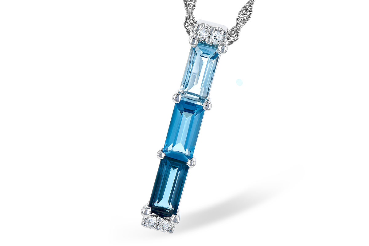 L309-48957: NECK 1.26 BLUE TOPAZ 1.30 TGW