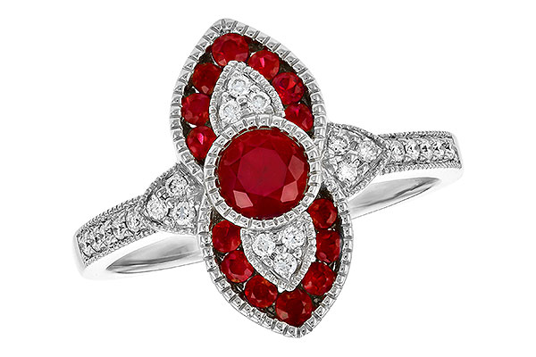 L309-48984: LDS RG .63 TW RUBY .75 TGW