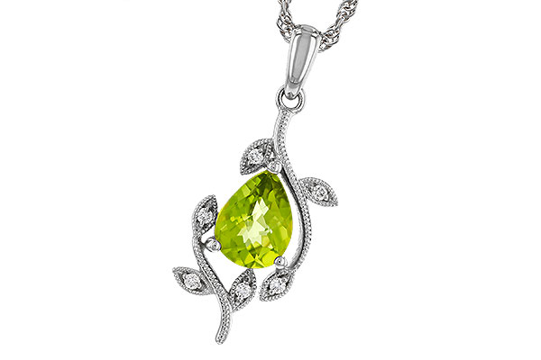 L311-30766: NECKLACE 1.16 PERIDOT 1.21 TGW (8x6MM PER)