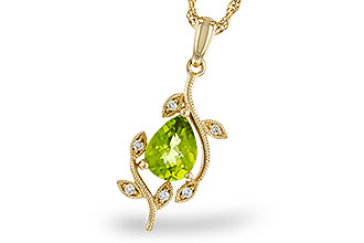 L311-30766: NECKLACE 1.16 PERIDOT 1.21 TGW (8x6MM PER)