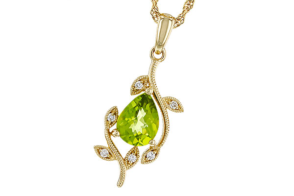 L311-30766: NECKLACE 1.16 PERIDOT 1.21 TGW (8x6MM PER)