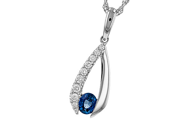 L311-33457: NECKLACE .38 SAPP .54 TGW (5x4 SAPP)