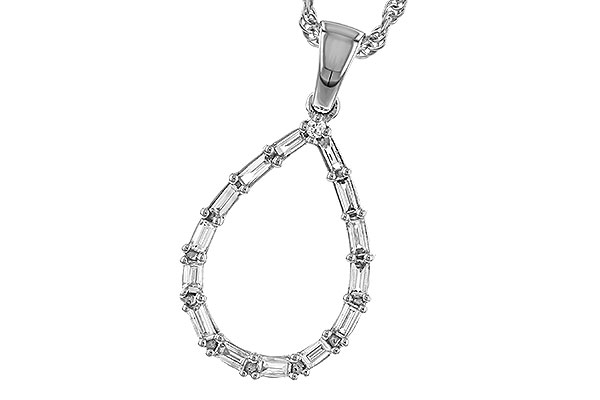 L311-33475: NECKLACE .27 BAG .28 TW