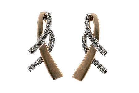 M037-64366: EARRINGS .15 TW