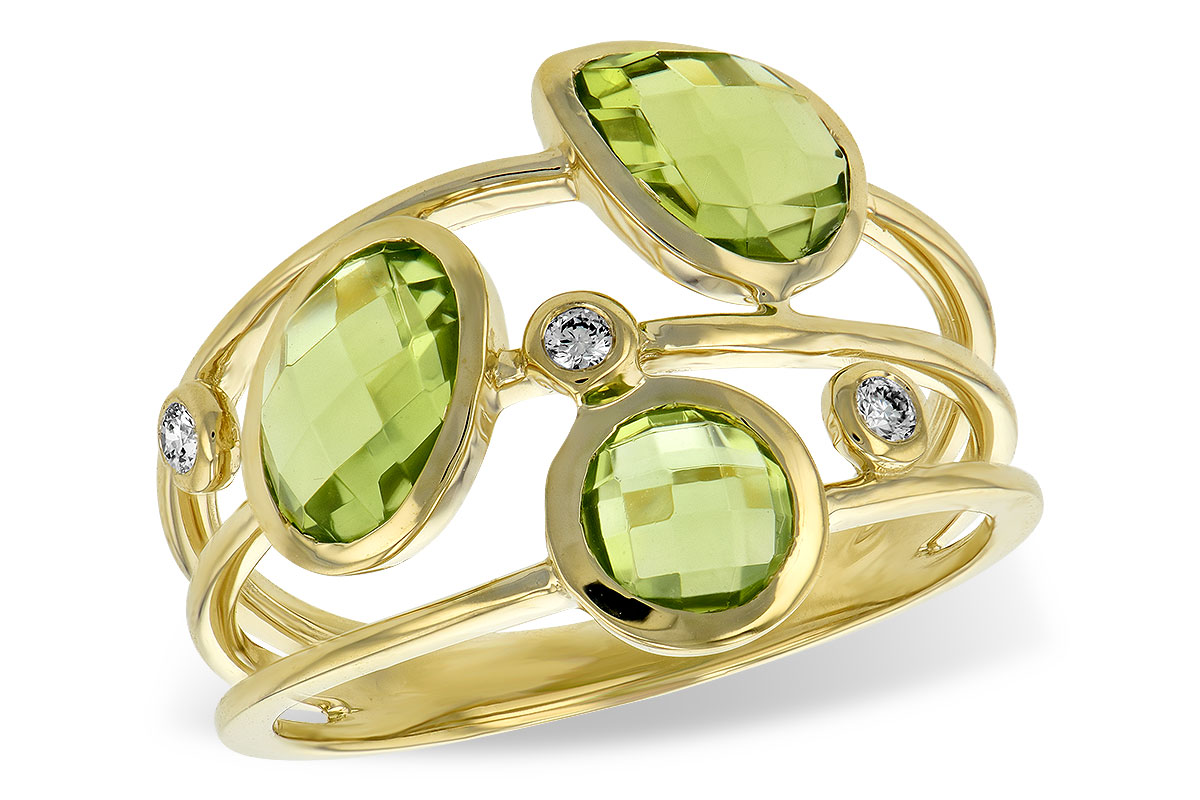 M225-86248: LDS RG 2.45 PERIDOT 2.50 TGW