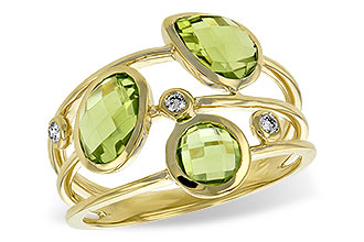 M225-86248: LDS RG 2.45 PERIDOT 2.50 TGW