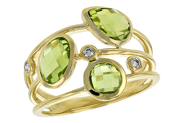 M225-86248: LDS RG 2.45 PERIDOT 2.50 TGW