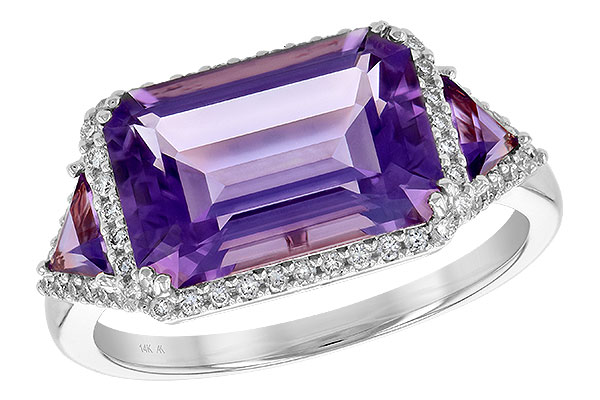 M226-74402: LDS RG 3.48 TW AMETHYST 3.70 TGW (12x8MM)