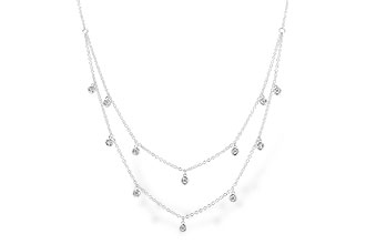 M310-38075: NECKLACE .22 TW (18 INCHES)