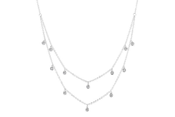 M310-38075: NECKLACE .22 TW (18 INCHES)