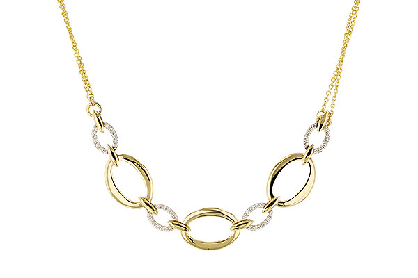 M311-28920: NECKLACE .50 TW (18")