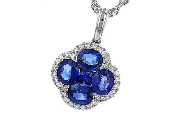 M311-28993: NECKLACE 1.72 SAPPHIRE 1.87 TGW