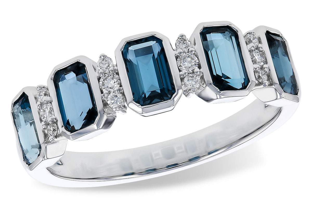 M311-30757: LDS RG 1.46 TW LONDON BLUE TOPAZ 1.58 TGW