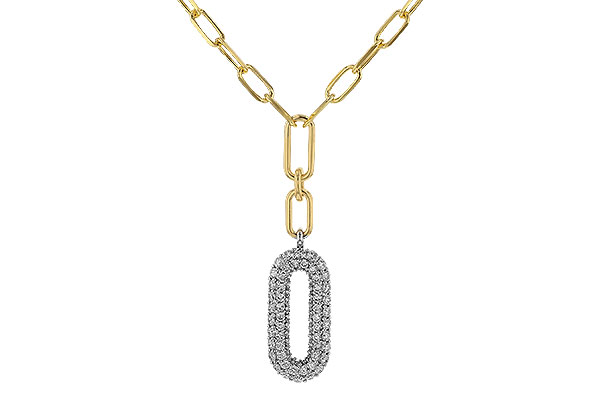 M311-35302: NECKLACE .96 TW (18")