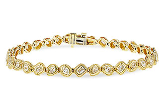 M311-35339: BRACELET 2.15 TW FANCY CUT DIAMONDS