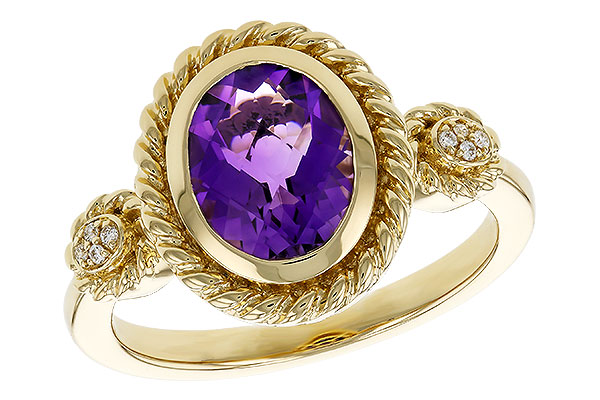 M311-36211: LDS RG 1.38 AMETHYST 1.40 TGW (9x7MM AMY)