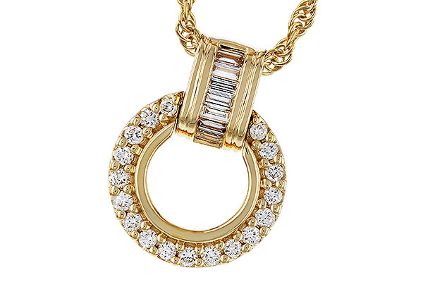 M311-36266: NECKLACE .12 BAG .33 TW